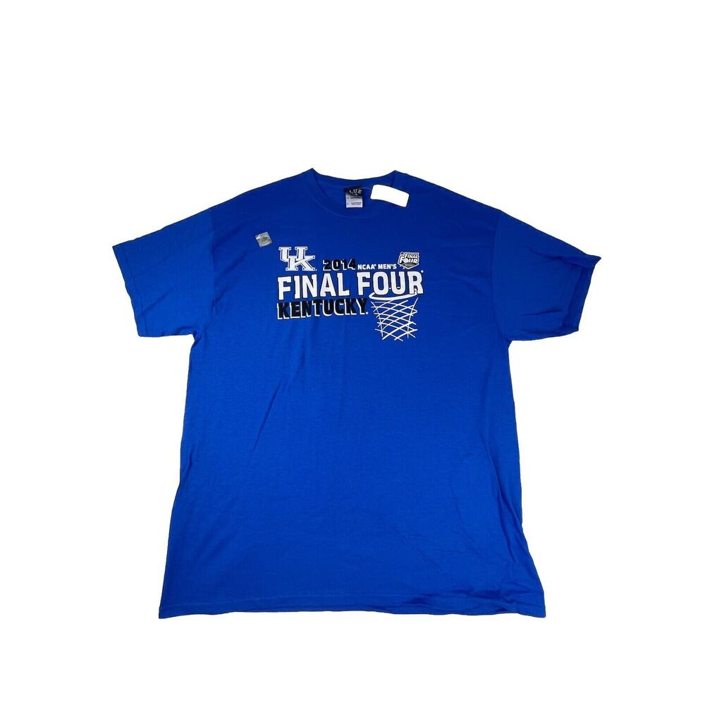 Blue 84 University of Kentucky Final Four Shirt Mens XL Blue UK Basketball - I26